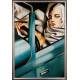 Autorretrato en Bugatti Verde. Seguidor de Tamara de Lempicka. Siglo XX