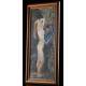 Original Impressionist Nude by Vladimir Bourov. Russian School, XX Century. Great Beauty