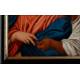 Tiziano. Pago del Tributo. Pintura al Óleo Original del Siglo XVIII. Seguidor de Tiziano