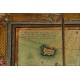 Antique Folding Map of Europe Printed on Cloth. France, 1766