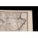 Detailed Map of Southern Spain by P. Starckman. France, 1705