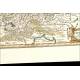 Magnificent Antique Map of Central Germany, 1657, Engraved by Jan Jansson.