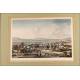 Engraving of Napoleon's Visit to the Siege of Danzig. Original Color. Vernet, 1820