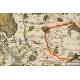 Attractive Antique Map by Cartographer Nicolas Sanson. France, 1693. Perfect Condition