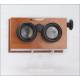 Antique Wooden Stereoscopic Viewfinder in Working Condition. France, Circa 1900