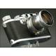 Cámara Fotográfica Alemana Leica III, Fabricada en 1938. Funcionando Bien y con Funda Original