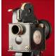 Elegant Pathé-Baby Projector for 9,5 mm Film. Manufactured in 1930