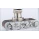 Leica IIIa Camera Manufactured in 1936-37. In Good Condition and with Two Original Lenses