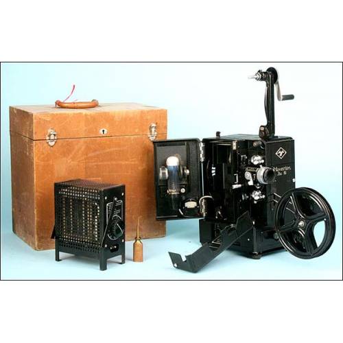 Agfa film projector for 16 mm film.
