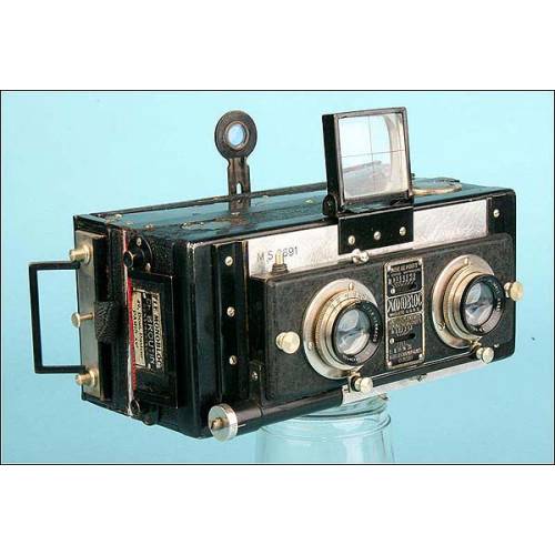 Beautiful Monobloc Simplifié Stereo Camera, 1922