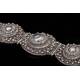 Charming Vintage Silver Ethnic Style Bracelet. Vintage Ethnic Style. 1970's