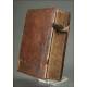 Very antique German book published in 1689. Bound in leather and in good condition.