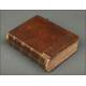 Very antique German book published in 1689. Bound in leather and in good condition.