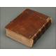 Very antique German book published in 1689. Bound in leather and in good condition.