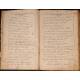 Cancionero Militar Manuscrito. Ejemplar único. Francia. Epoca Napoleón III. En Folio