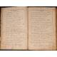 Manuscript Military Songbook. Unique copy. France. Napoleon III period. In Folio