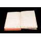 Manuscript, 1737-1738. Religious Sermons. 530 pages. Period binding.