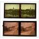 Set of 18 Well Preserved Antique Autochromes. France, Circa 1929. Format 60 x 130