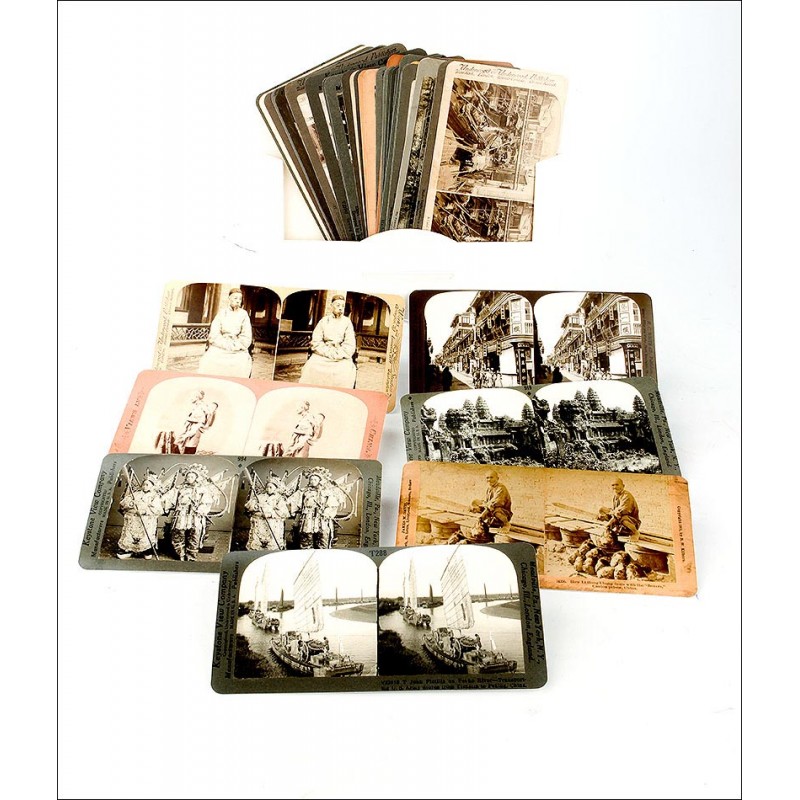 36 Stereoscopic Photos. China