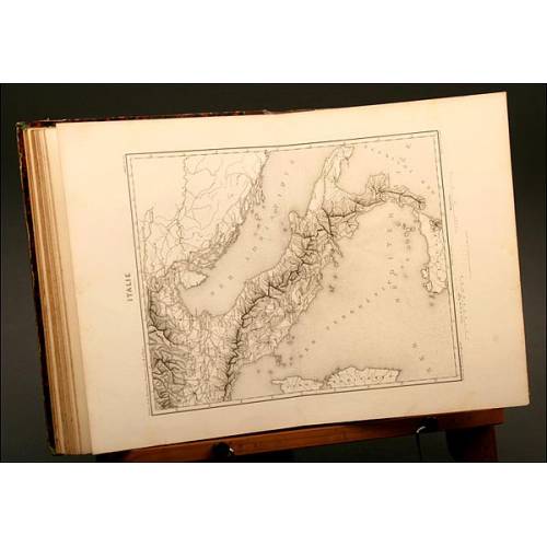 Histoire de la Revolution Française by Adolphe Thiers , Year 1827, Atlas.