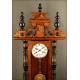 Important Junghans Pendulum Clock, ca. 1880-1890. Really Perfect.