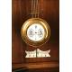 Fantastic Hand Carved Cypress Wood Wall Clock. XIX Century