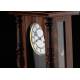 Reloj de Pared Antiguo Fabricado por HAC. Alemania, Circa 1890