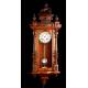 Impressive Gustav Becker Wall Clock. Germany, 1900. Magnificent Condition