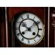 Magnificent Wall Clock perfectly restored and working. Germany, ca. 1890