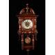Beautifully Restored and Working Kienzle Wall Clock. Germany, 1900