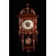 Beautifully Restored and Working Kienzle Wall Clock. Germany, 1900