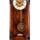 Elegant Antique Wall Clock Kienzle. Germany, Late 19th Century. Working