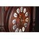 Antique French Wall Clock with Barometer and Thermometer. Circa 1900