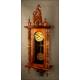 Antique Kienzle Wall Clock. Circa 1.826. Well preserved and working perfectly.