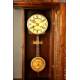 Antique Kienzle Wall Clock. Circa 1.826. Well preserved and working perfectly.