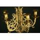 Large French Mantel Clock with Candelabra, 19th Century. Made in Bronze