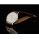 Reloj de Pulsera de Oro 14K para Caballero, Fabricado en Suiza por Bucherer en los Años 50. Funcionando