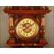 Reloj de Pared Alemán Kienzle, Ca. 1.910. En Excelente Estado de Conservación y Funcionamiento