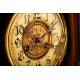 Reloj de Pared Alemán Kienzle, Ca. 1.910. En Excelente Estado de Conservación y Funcionamiento