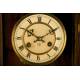 German Junghans Wall Clock, 1900. Restored and Overhauled. Works Perfectly