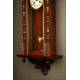 Exclusivo Reloj de Pared Junghans, Circa 1.900. Da las Horas y las Medias. Restaurado Completamente