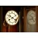 Wall Clock with Junghans Sounder. Year 1900. Working. Signed