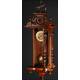 Elegant German Wall Clock from 1900. Beautifully Restored and Functioning