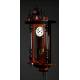 Fantástico Reloj de Pared Alemán Gustav Becker, Circa 1900. Restaurado al Detalle y Funcionando