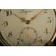 Elegante Reloj de Bolsillo Longines de Plata Maciza, Ca. 1910. Funciona Perfectamente