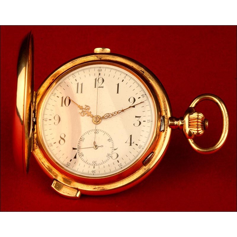Gold Pocket Watch, 1896.