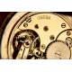 Omega silver nielloed pocket watch, 1920-1930. Working.