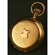 Pocket Watch with 18K Gold strike. Switzerland, 1820-1866.
