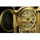 Precioso Reloj de Sobremesa Francés de Bronce. Año1.880. En Perfecto Estado
