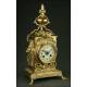 Magnificent French Mantel Clock from 1900. Perfectly Preserved and Functioning